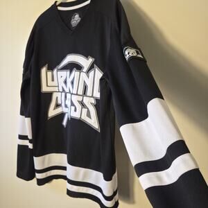 Lurking Class Thrash Black Hockey Jersey Size L